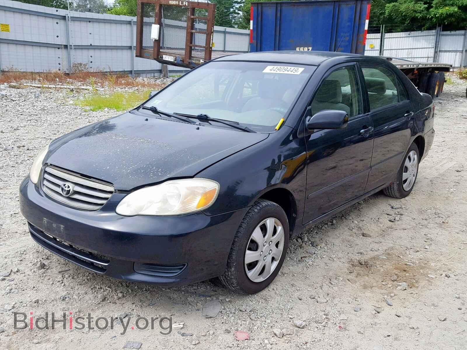 2003 TOYOTA COROLLA - VIN: 2T1BR32E63C059444 - Photo 2