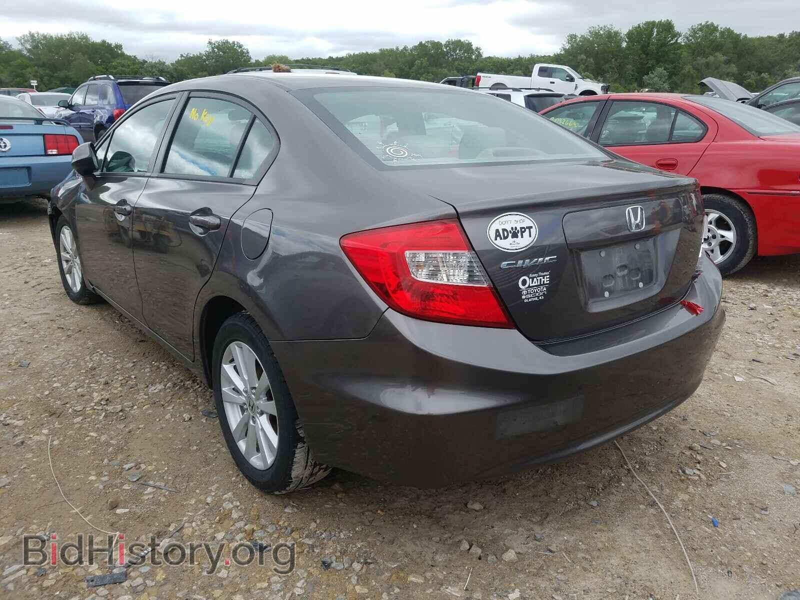2012 HONDA CIVIC - VIN: 19XFB2F87CE029908 - Фото 3