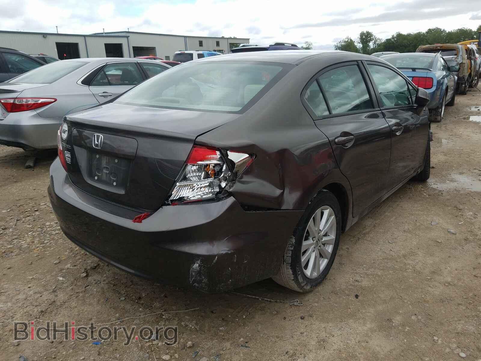 2012 HONDA CIVIC - VIN: 19XFB2F87CE029908 - Фото 4