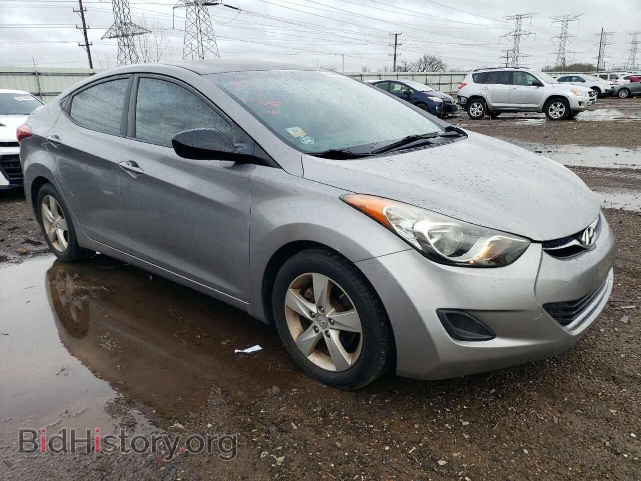 2011 HYUNDAI ELANTRA - VIN: KMHDH4AE2BU106033 - Фото 4