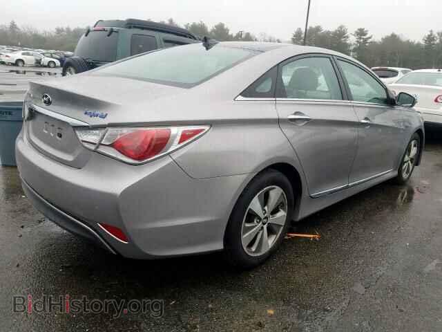2012 HYUNDAI SONATA - VIN: KMHEC4A45CA055477 - Фото 4