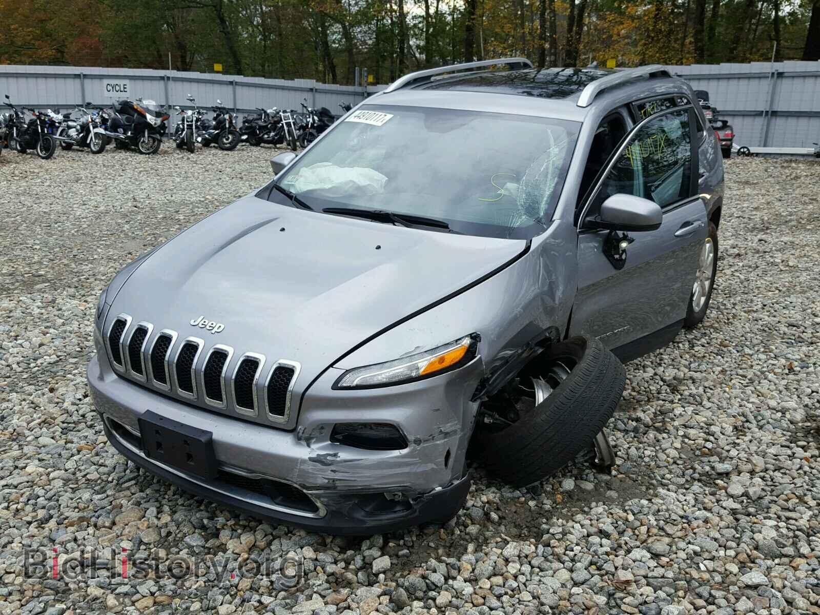 2015 JEEP CHEROKEE - VIN: 1C4PJMDS8FW636184 - Фото 2
