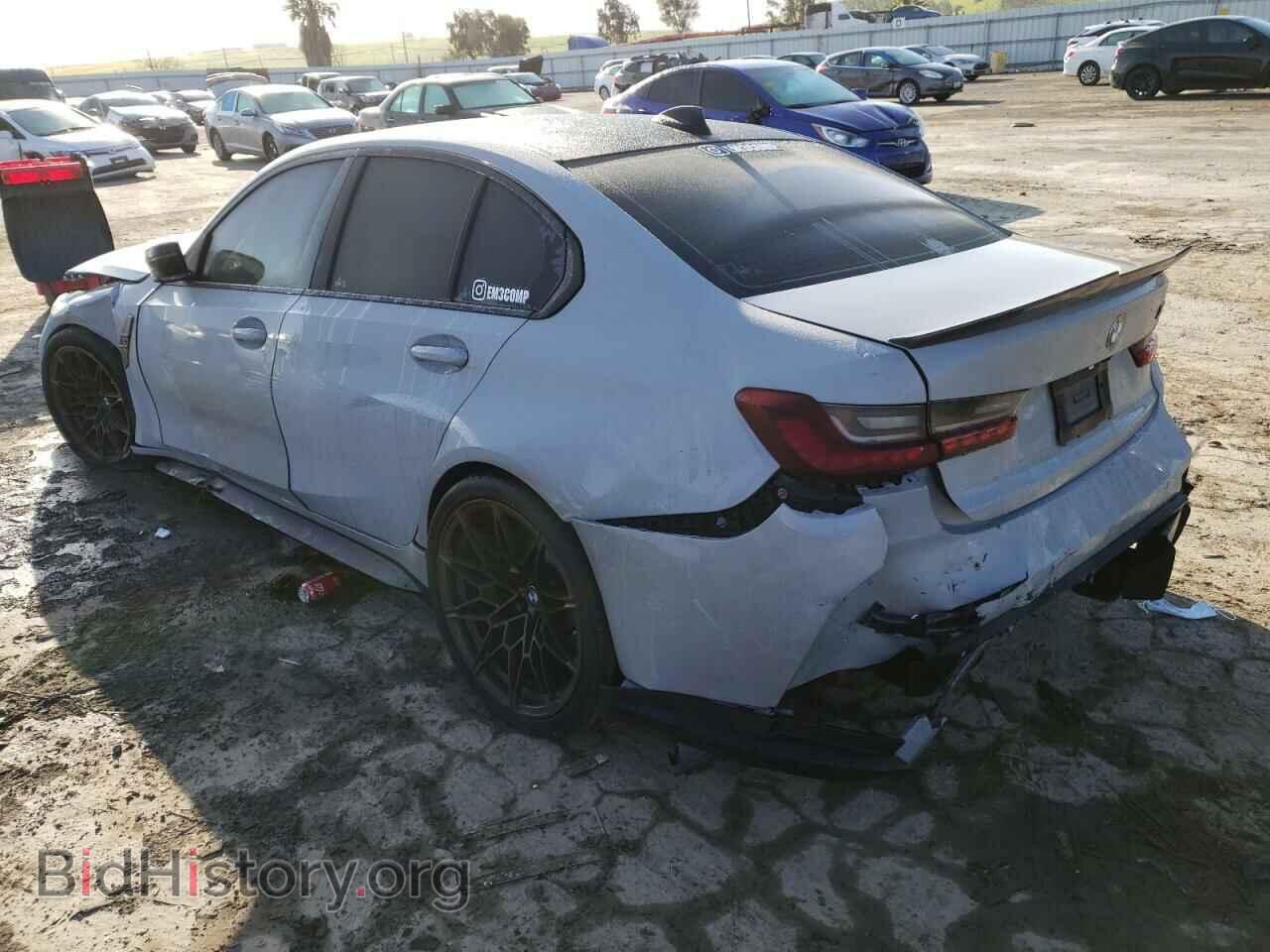 2021 BMW M3 - VIN: WBS33AY08MFL28079 - Фото 2