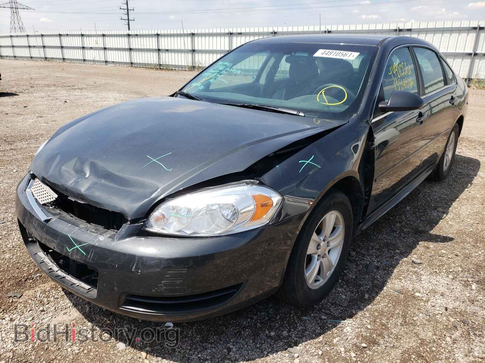 2012 CHEVROLET IMPALA - VIN: 2G1WF5E36C1274071 - Фото 2