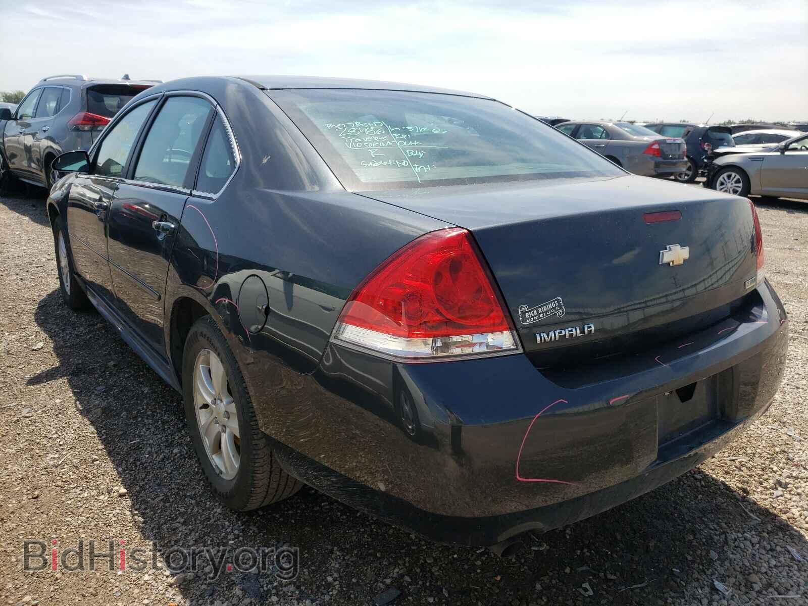 2012 CHEVROLET IMPALA - VIN: 2G1WF5E36C1274071 - Фото 3