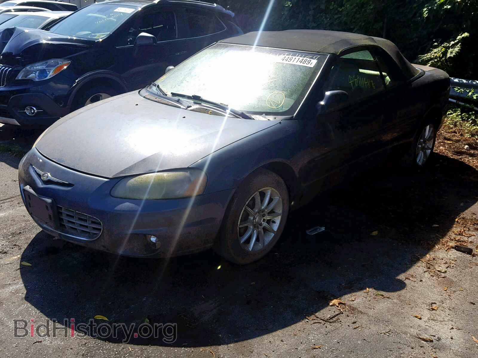 2003 CHRYSLER SEBRING - VIN: 1C3EL65RX3N525926 - Photo 2