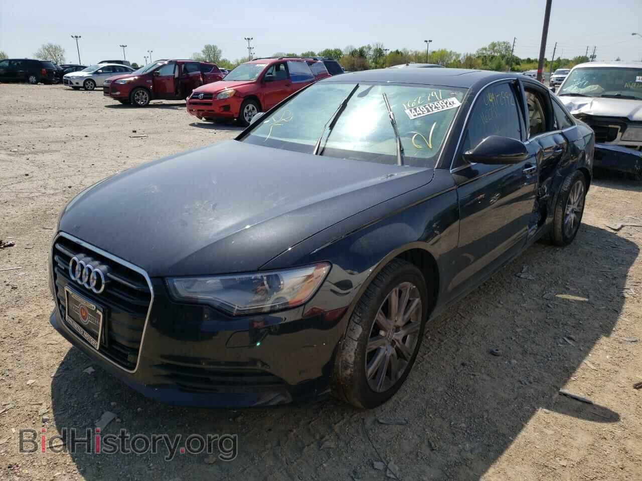 2014 AUDI A6 - VIN: WAUGFAFC4EN162791 - Фото 2