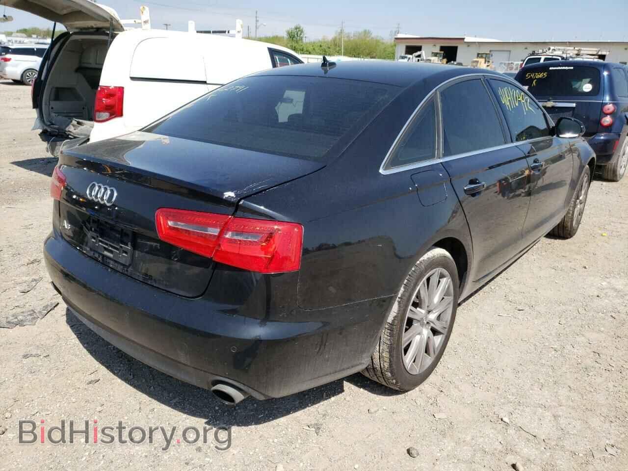 2014 AUDI A6 - VIN: WAUGFAFC4EN162791 - Фото 4
