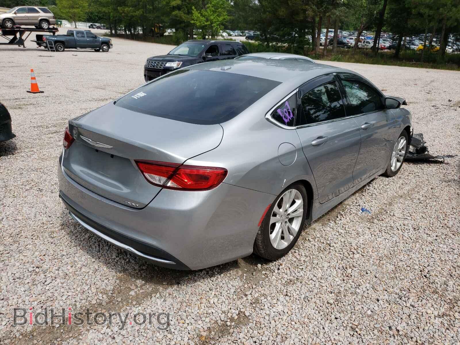 2015 CHRYSLER 200 - VIN: 1C3CCCAB7FN594608 - Photo 4
