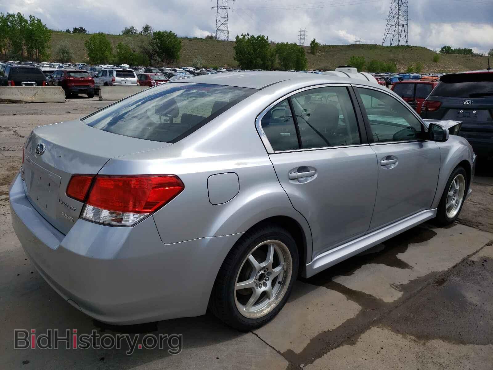 2013 SUBARU LEGACY - VIN: 4S3BMBC67D3040184 - Фото 4