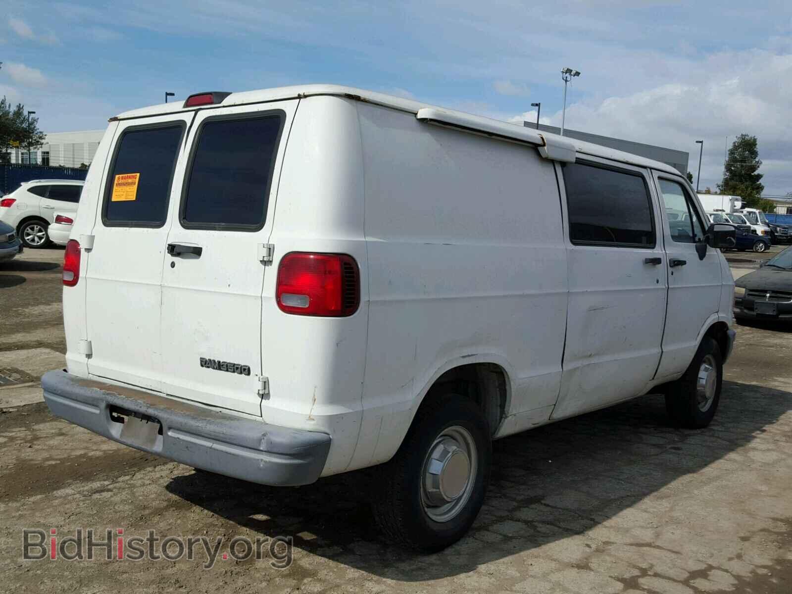 1996 DODGE RAM VAN - VIN: 2B7KB31Z8TK178288 - Фото 4
