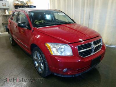 2011 Dodge CALIBER Caliber RU, red — VIN 1B3CB8HB2BD129897, Copart