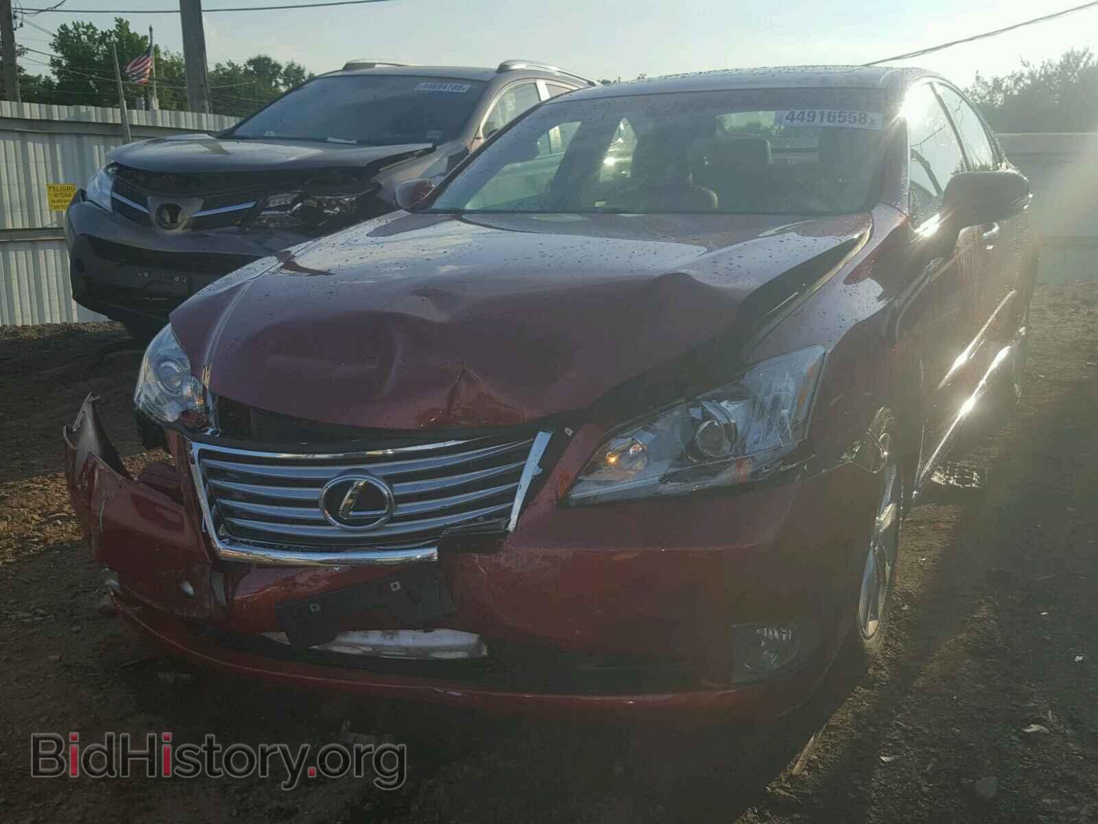 2011 LEXUS ES350 - VIN: JTHBK1EG4B2450206 - Фото 2