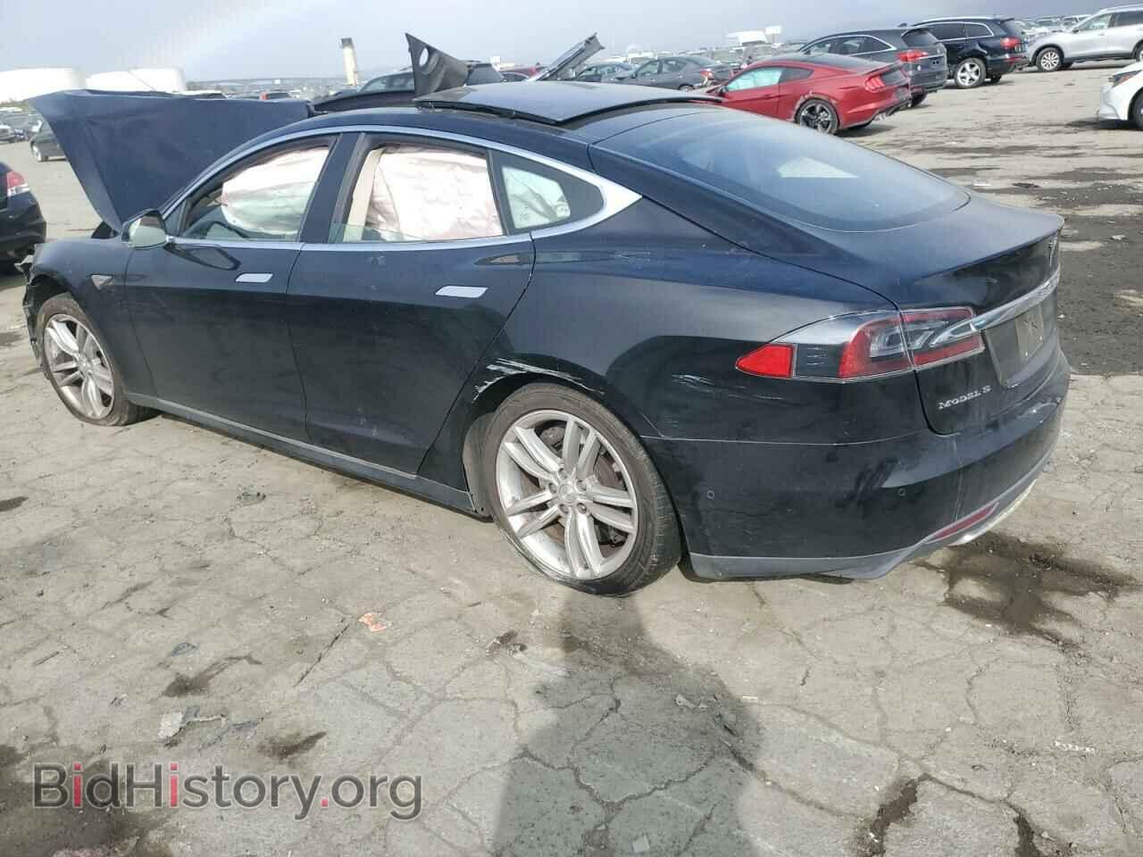 2014 TESLA MODEL S - VIN: 5YJSA1S18EFP65225 - Фото 2