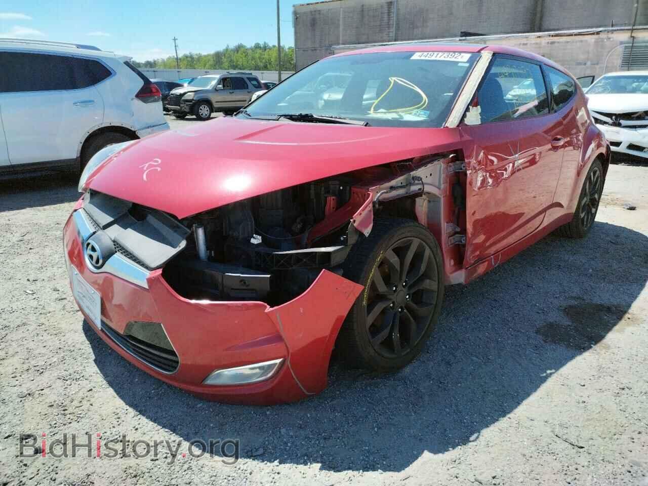 2012 HYUNDAI VELOSTER - VIN: KMHTC6ADXCU077959 - Фото 2