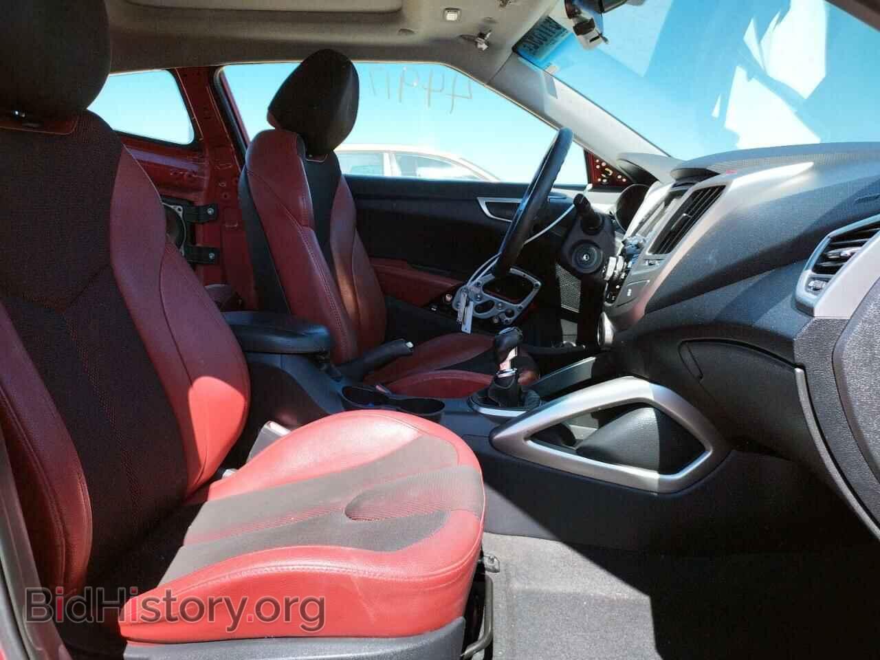 2012 HYUNDAI VELOSTER - VIN: KMHTC6ADXCU077959 - Фото 5