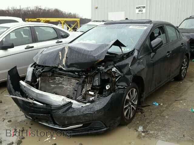 2014 HONDA CIVIC - VIN: 2HGFB2F86EH535383 - Фото 2