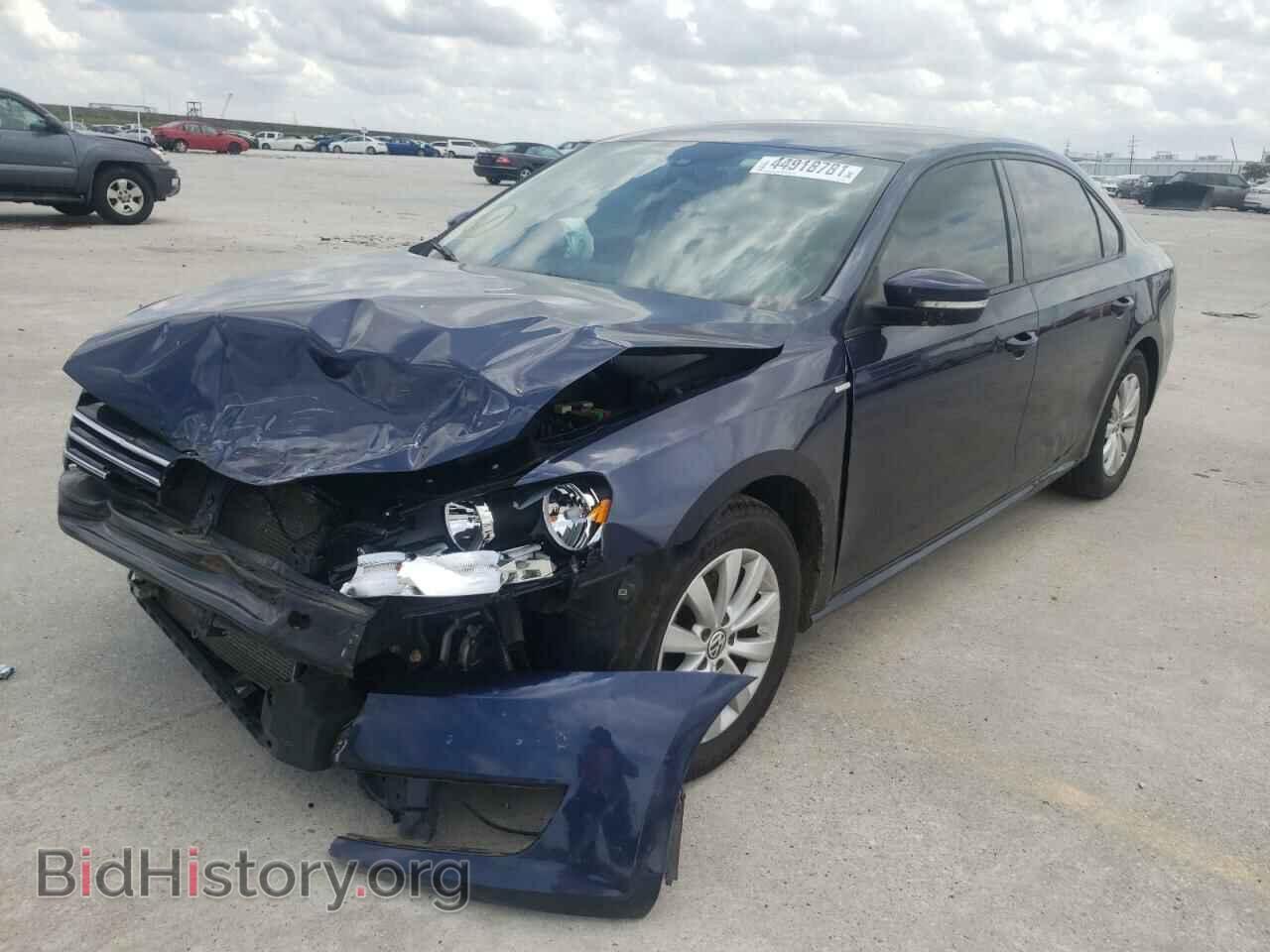 2014 VOLKSWAGEN PASSAT - VIN: 1VWAT7A36EC061143 - Фото 2