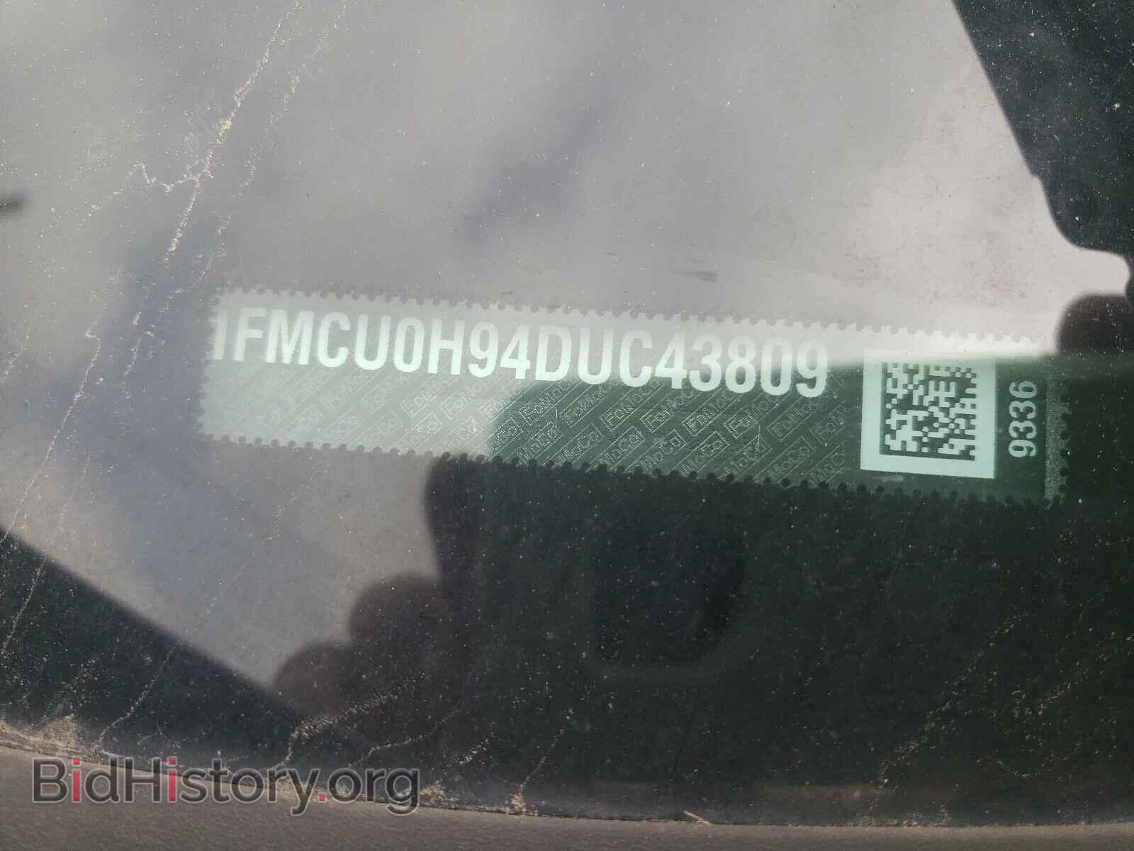 2013 FORD ESCAPE - VIN: 1FMCU0H94DUC43809 - Photo 10