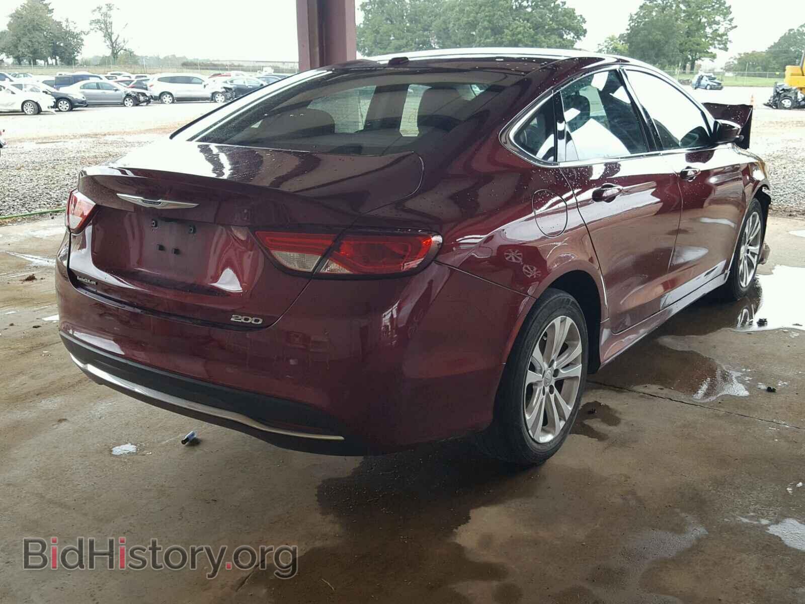 2015 CHRYSLER 200 - VIN: 1C3CCCAB6FN710249 - Фото 4