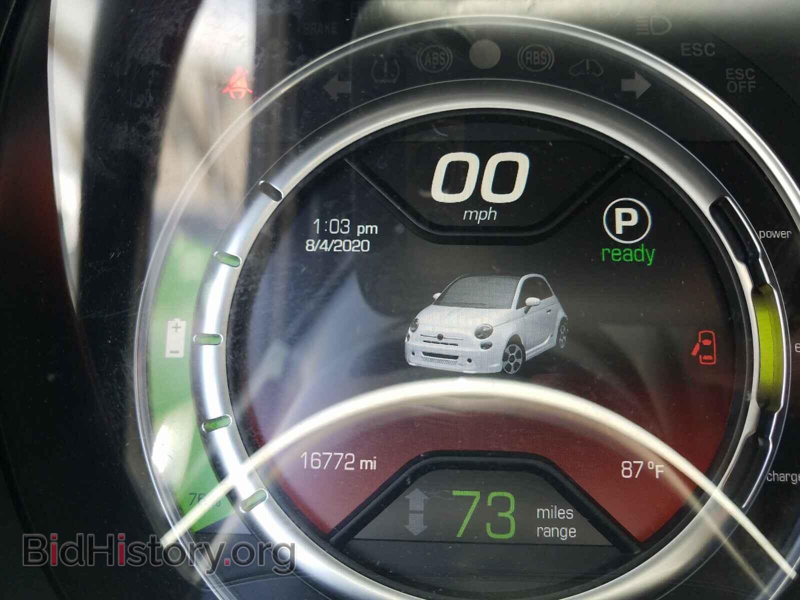 2017 FIAT 500 - VIN: 3C3CFFGE8HT643618 - Фото 8