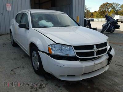 2010 Dodge AVENGER, white — VIN 1B3CC4FB4AN232935, Copart