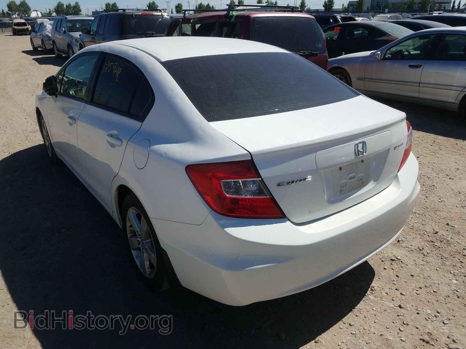 2012 HONDA CIVIC - VIN: 2HGFB2F52CH035093 - Фото 3