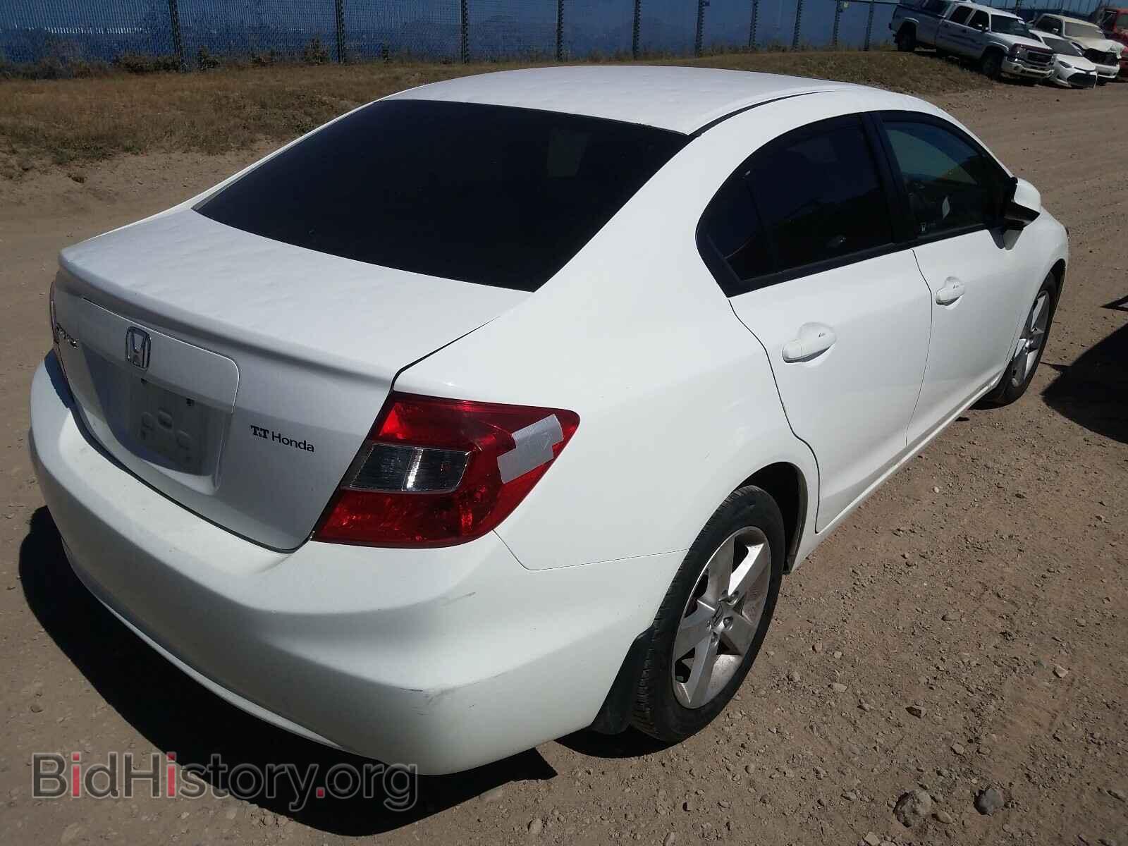 2012 HONDA CIVIC - VIN: 2HGFB2F52CH035093 - Фото 4