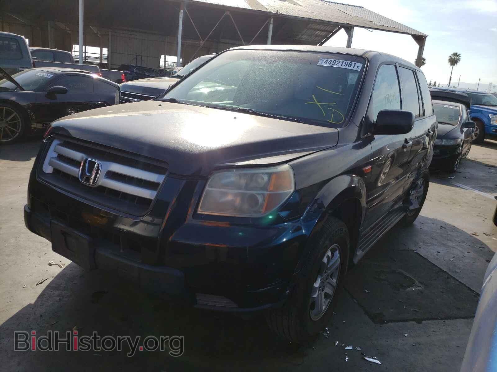 2006 HONDA PILOT - VIN: 5FNYF28146B048721 - Фото 2