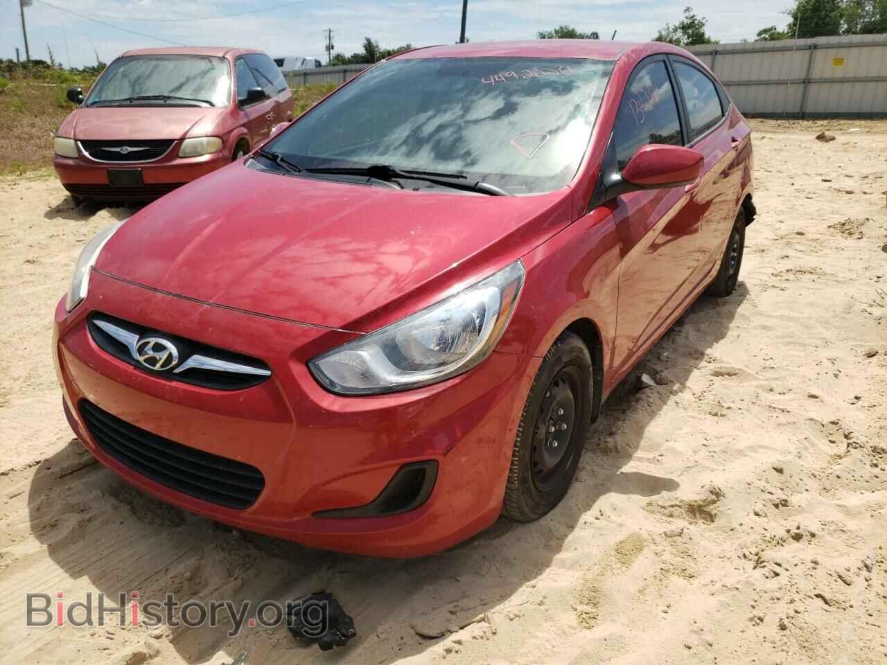 2013 HYUNDAI ACCENT - VIN: KMHCT4AE3DU415670 - Фото 2
