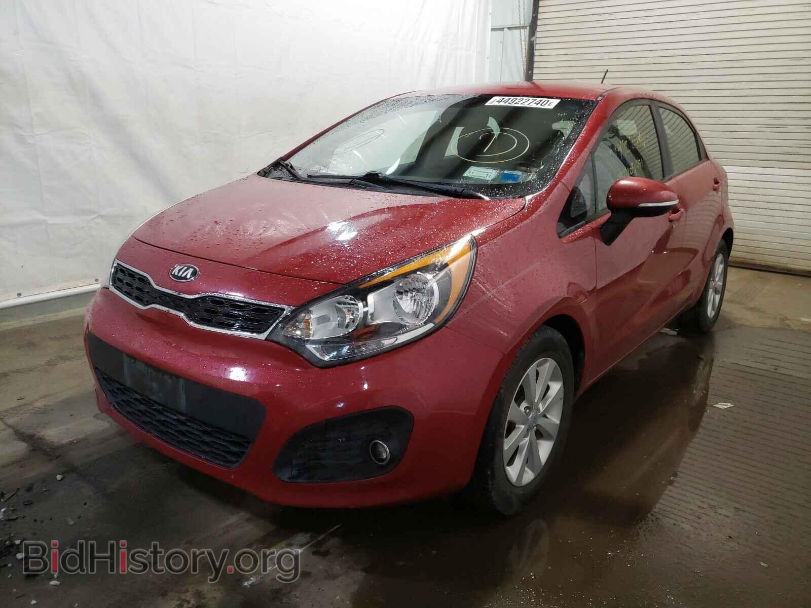 2013 KIA RIO - VIN: KNADN5A33D6187582 - Фото 2