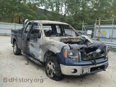 2013 Ford F150 F150 Super, blue — VIN 1FTFX1EF9DFD60640, Copart
