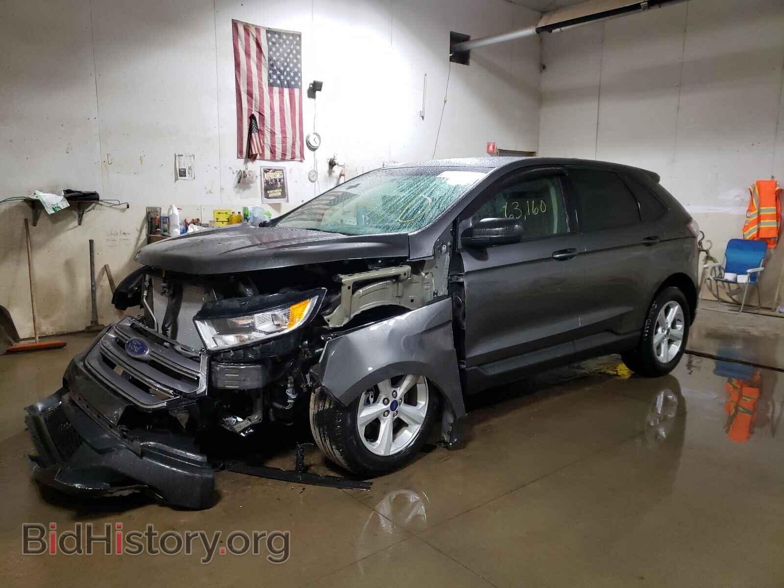 2017 FORD EDGE - VIN: 2FMPK4G91HBB42500 - Фото 2