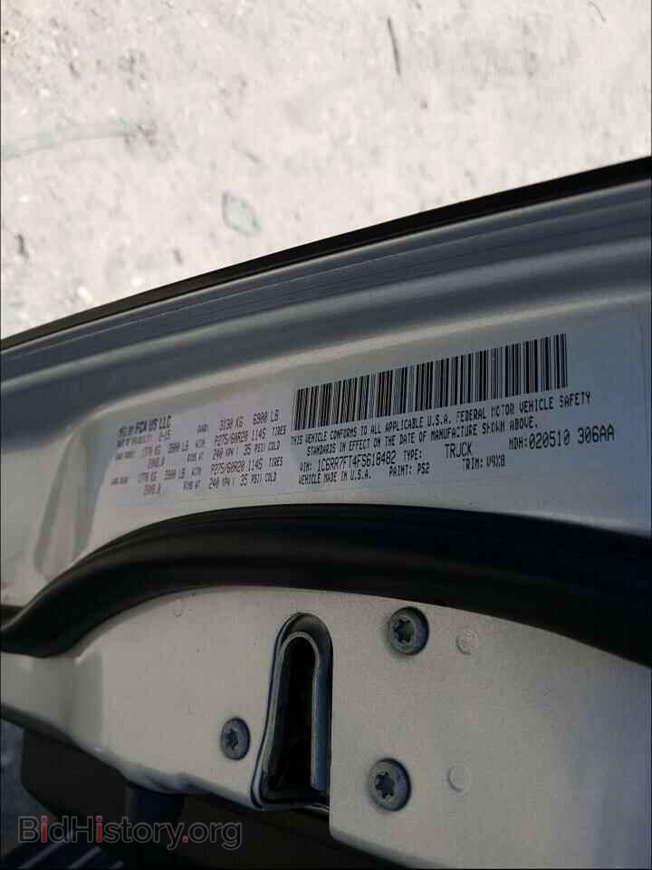 2015 RAM 1500 - VIN: 1C6RR7FT4FS618482 - Photo 10