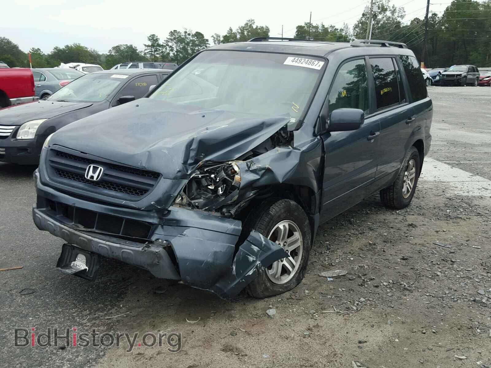 2005 HONDA PILOT - VIN: 5FNYF18515B068291 - Фото 2