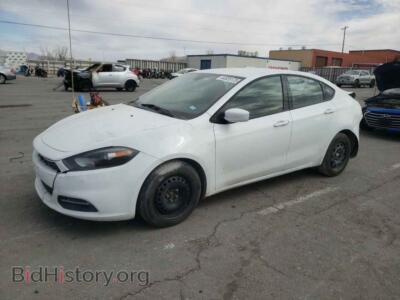2015 Dodge DART Dart SXT, white — VIN 1C3CDFBB6FD265918, Copart