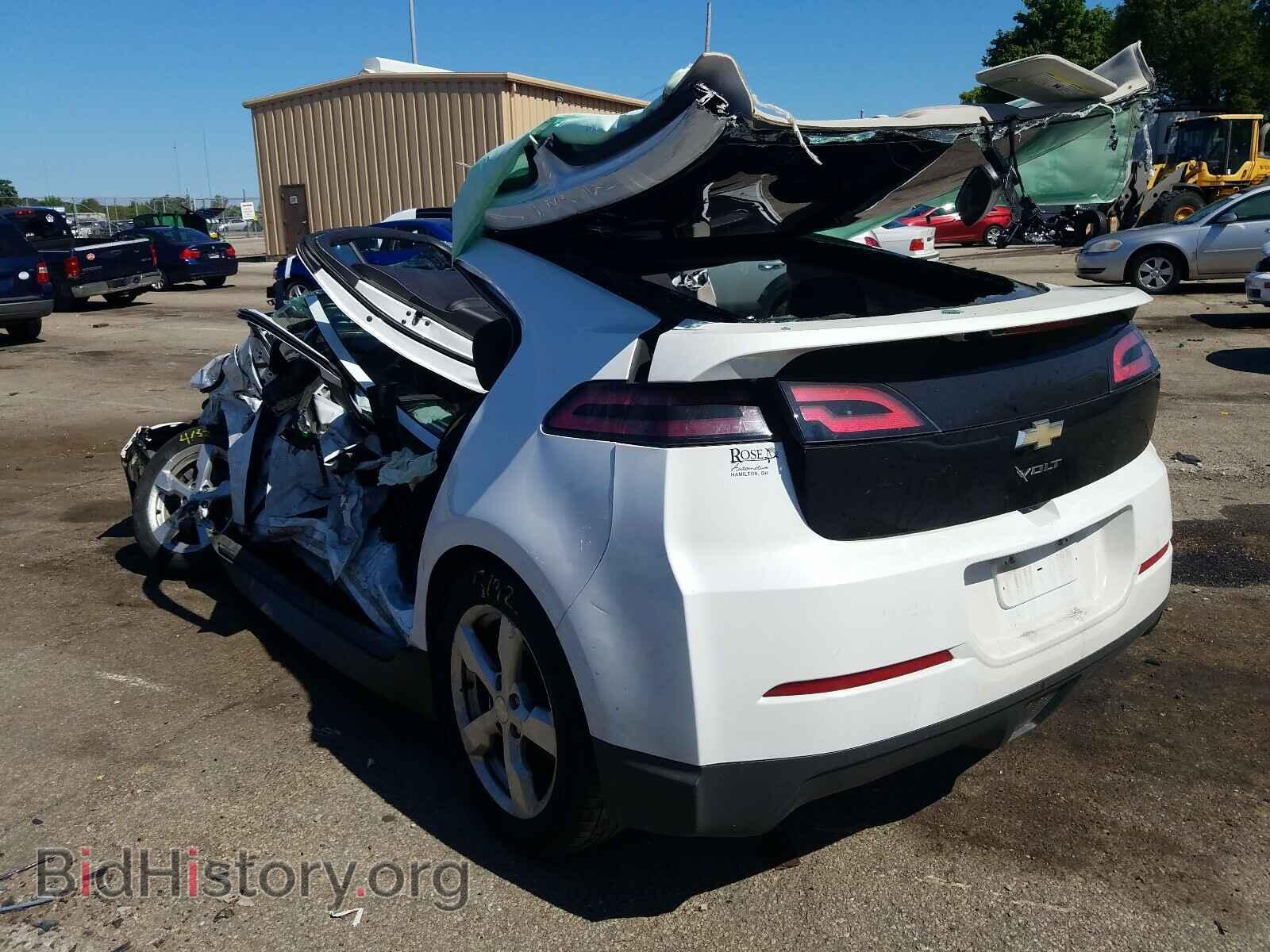 2012 CHEVROLET VOLT - VIN: 1G1RA6E46CU112066 - Фото 3