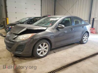 2011 Mazda 3 I, серый — VIN JM1BL1VG5B1476351, Copart