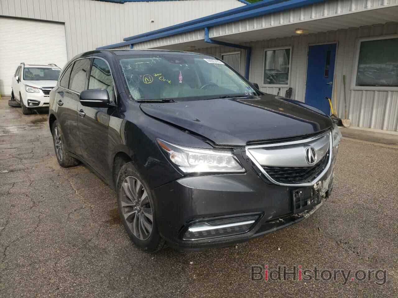 Фотография 5FRYD4H44GB046253 - ACURA MDX 2016