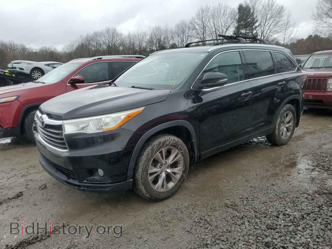 Фотография 5TDJKRFHXES028537 - TOYOTA HIGHLANDER 2014