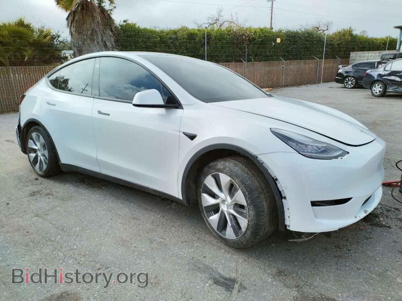 2022 TESLA MODEL Y - VIN: 7SAYGAEE8NF338718 - Фото 4