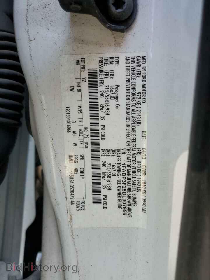 2013 FORD FOCUS - VIN: 1FADP3F25DL307956 - Photo 12
