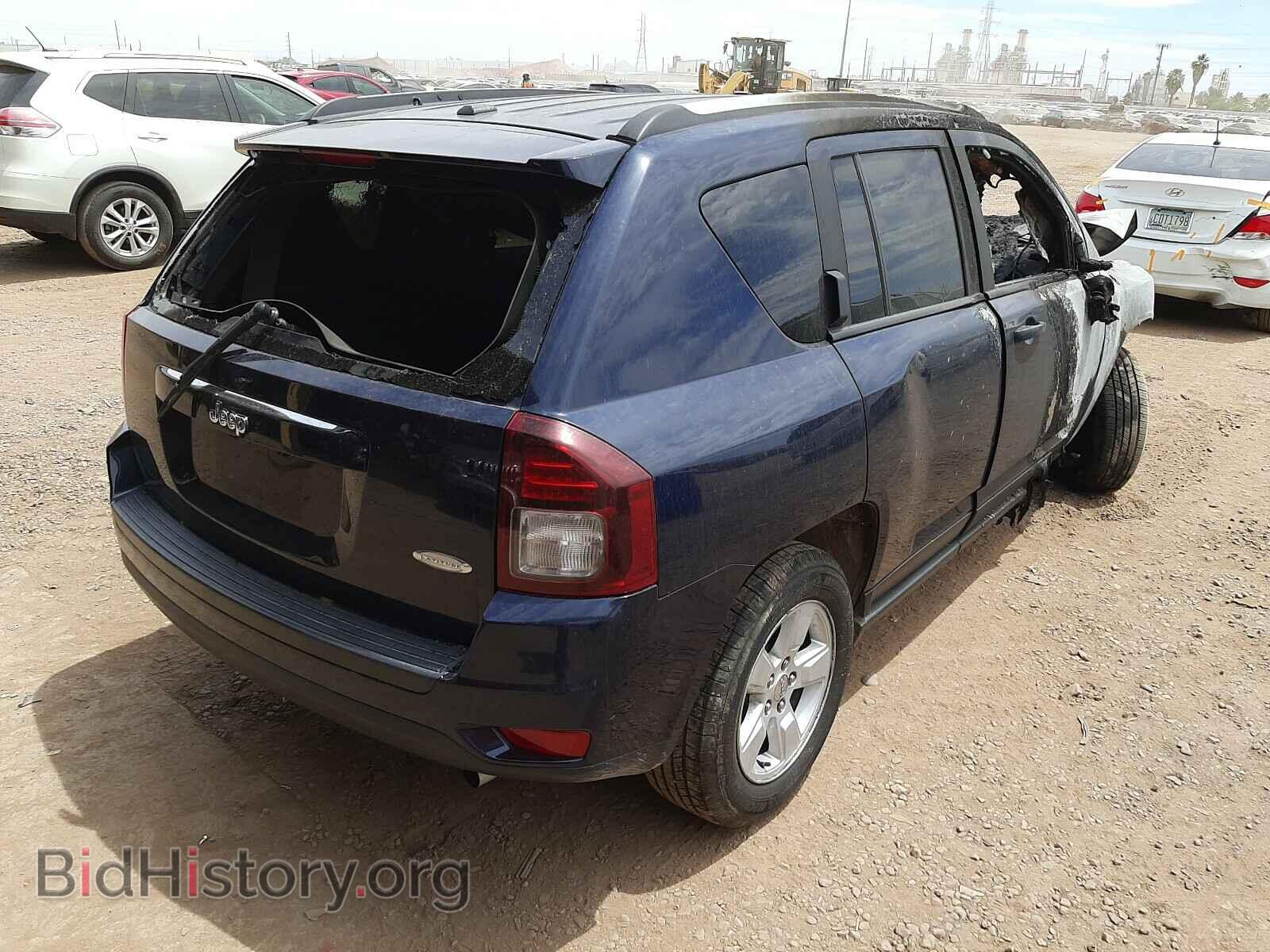 2016 JEEP COMPASS - VIN: 1C4NJCEA4GD773267 - Фото 4