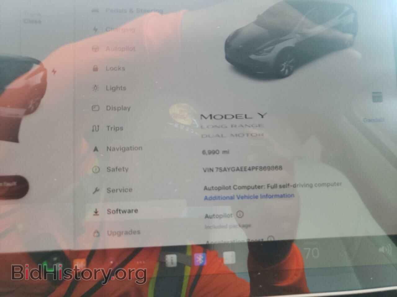 2023 TESLA MODEL Y - VIN: 7SAYGAEE4PF869868 - Фото 9