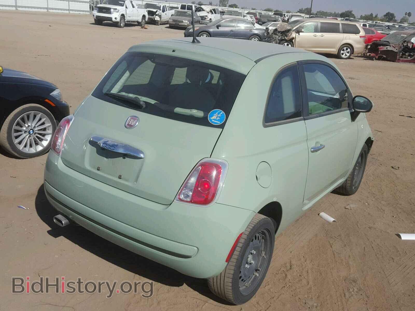 2012 FIAT 500 - VIN: 3C3CFFAR8CT335403 - Фото 4
