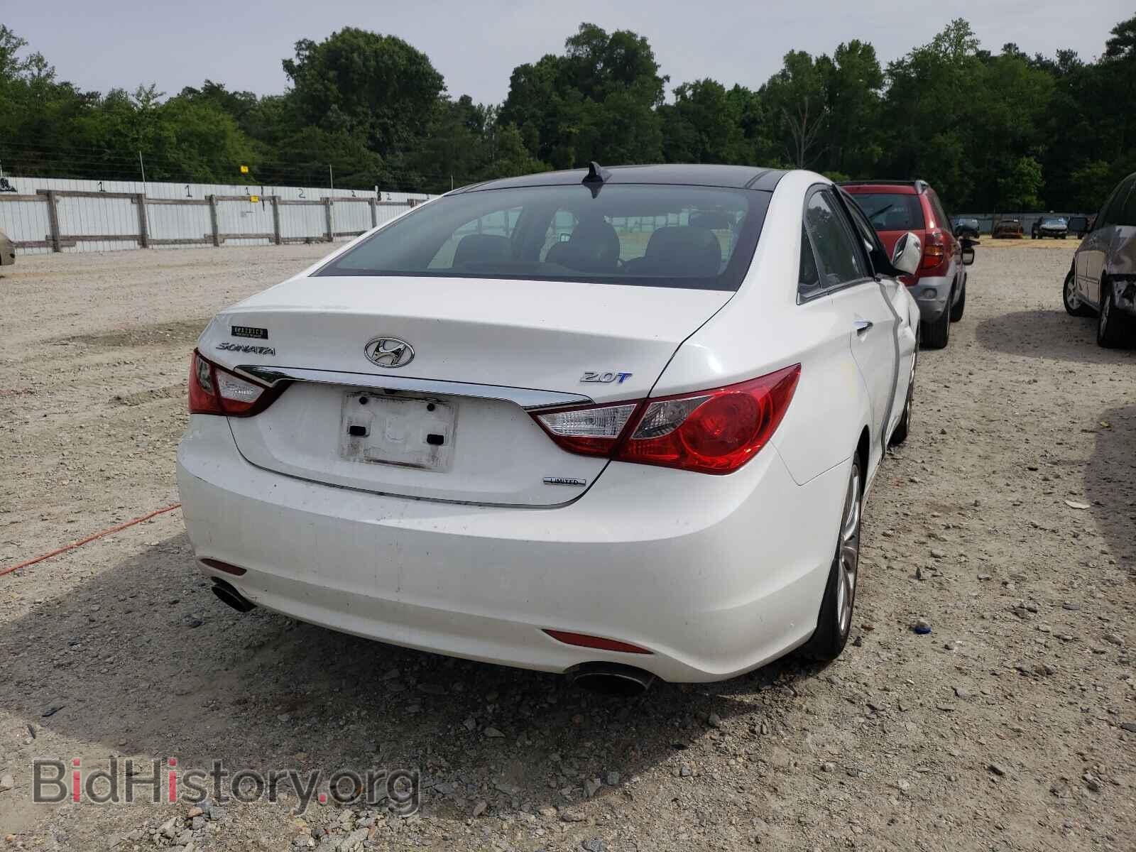 2012 HYUNDAI SONATA - VIN: 5NPEC4ABXCH447088 - Фото 4
