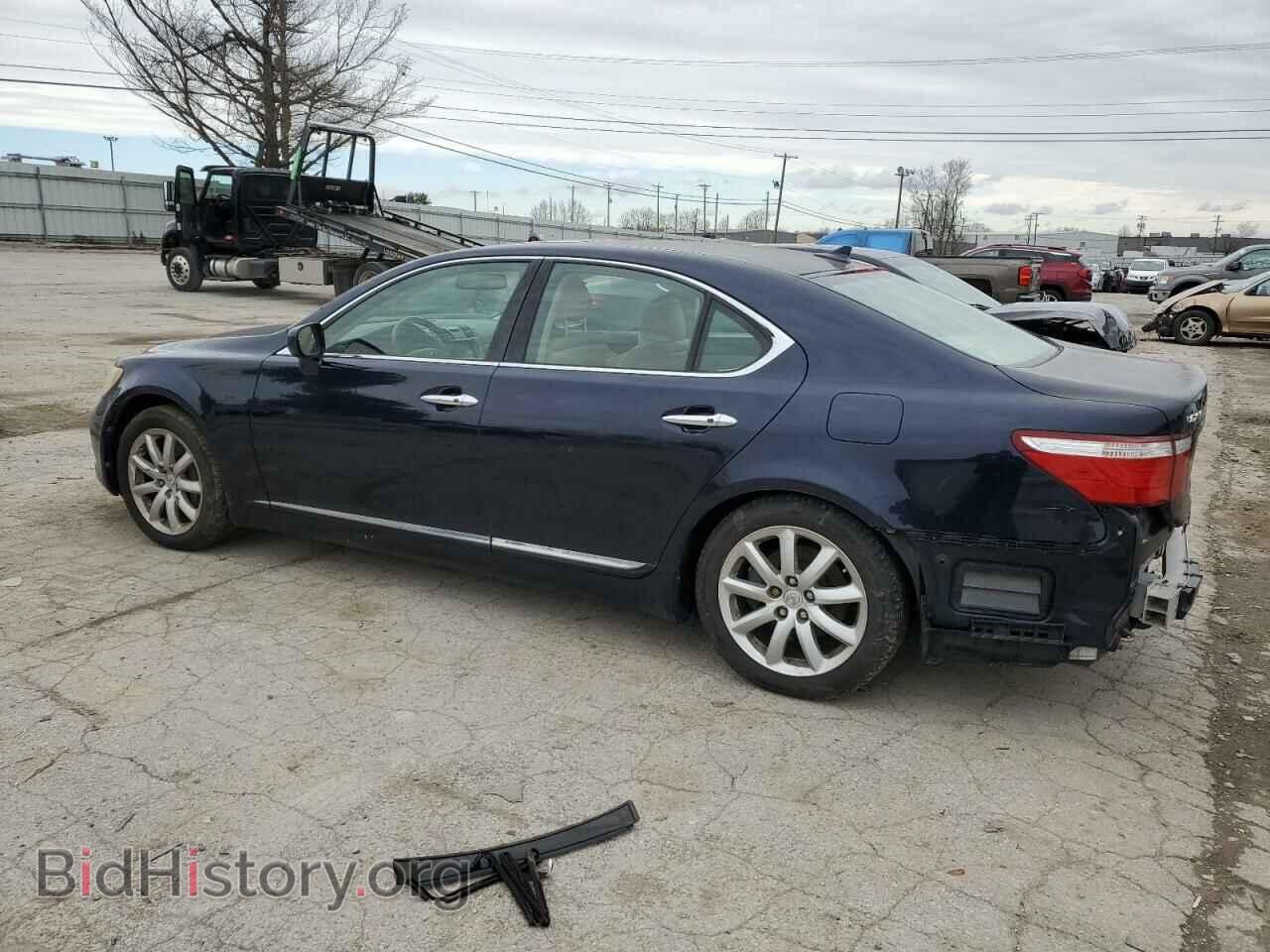 2007 LEXUS LS460 - VIN: JTHBL46F375004123 - Фото 2
