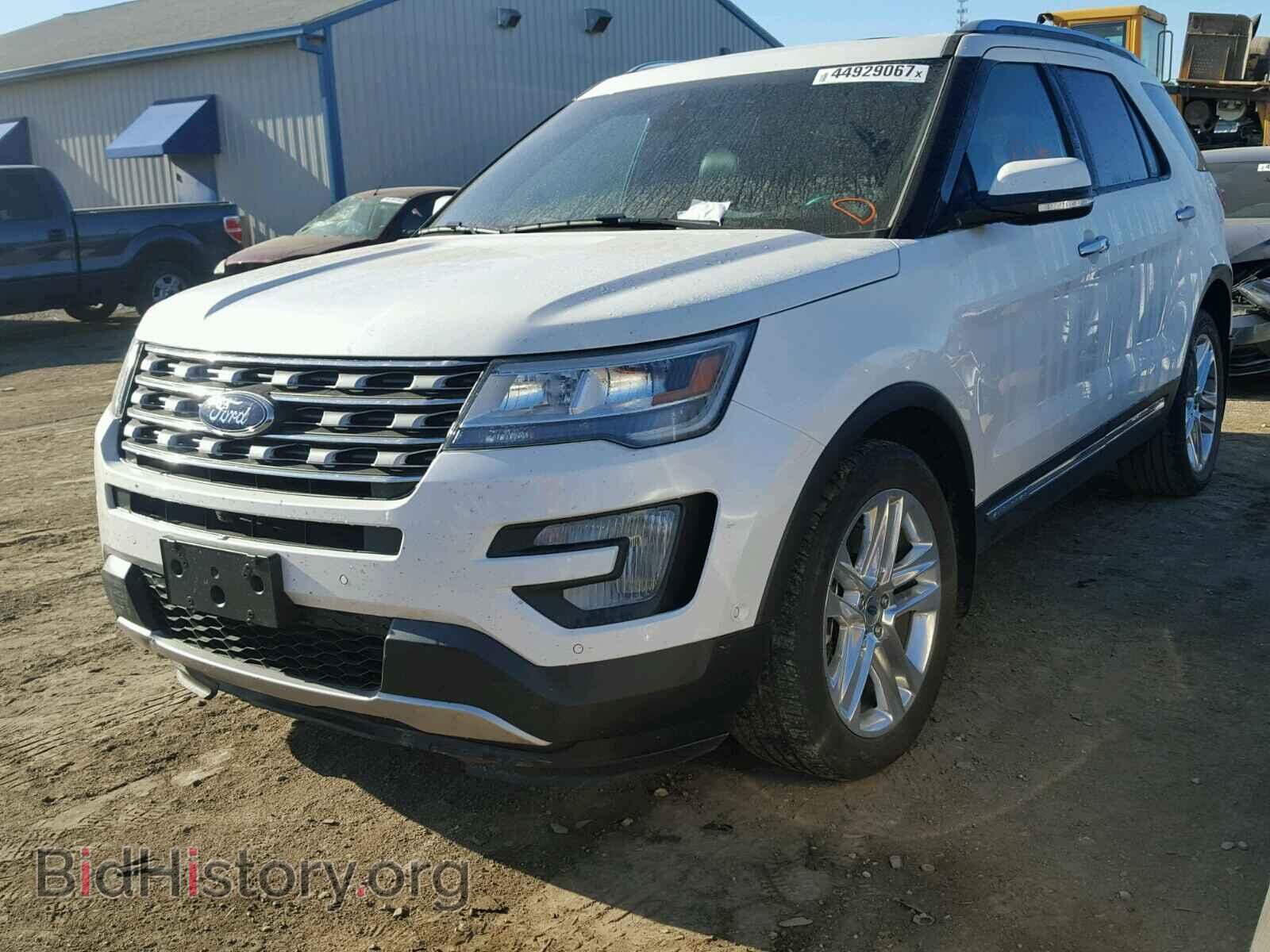 2016 FORD EXPLORER - VIN: 1FM5K7F88GGD11677 - Фото 2