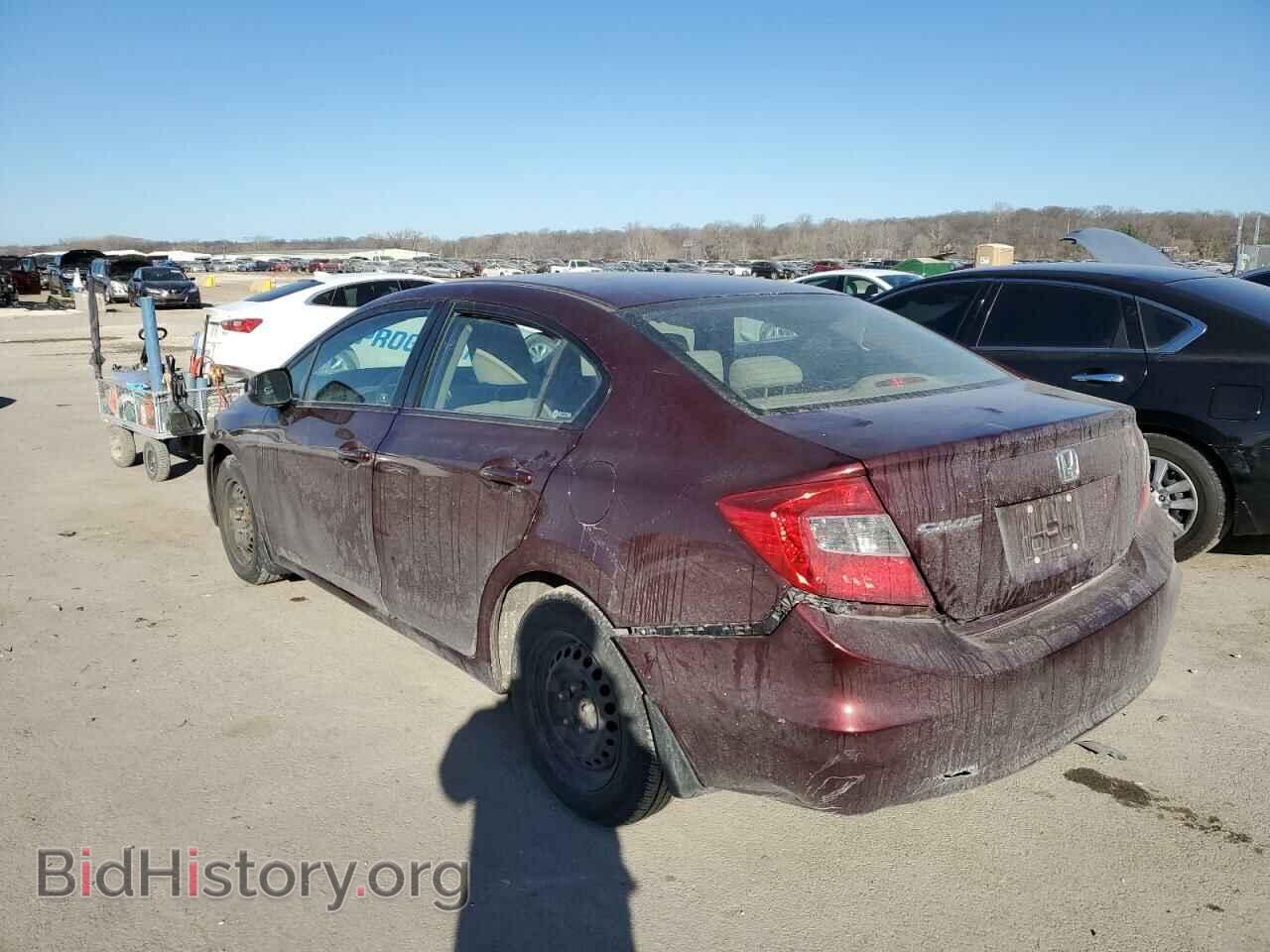 2012 HONDA CIVIC - VIN: JHMFB2F57CS003620 - Фото 2