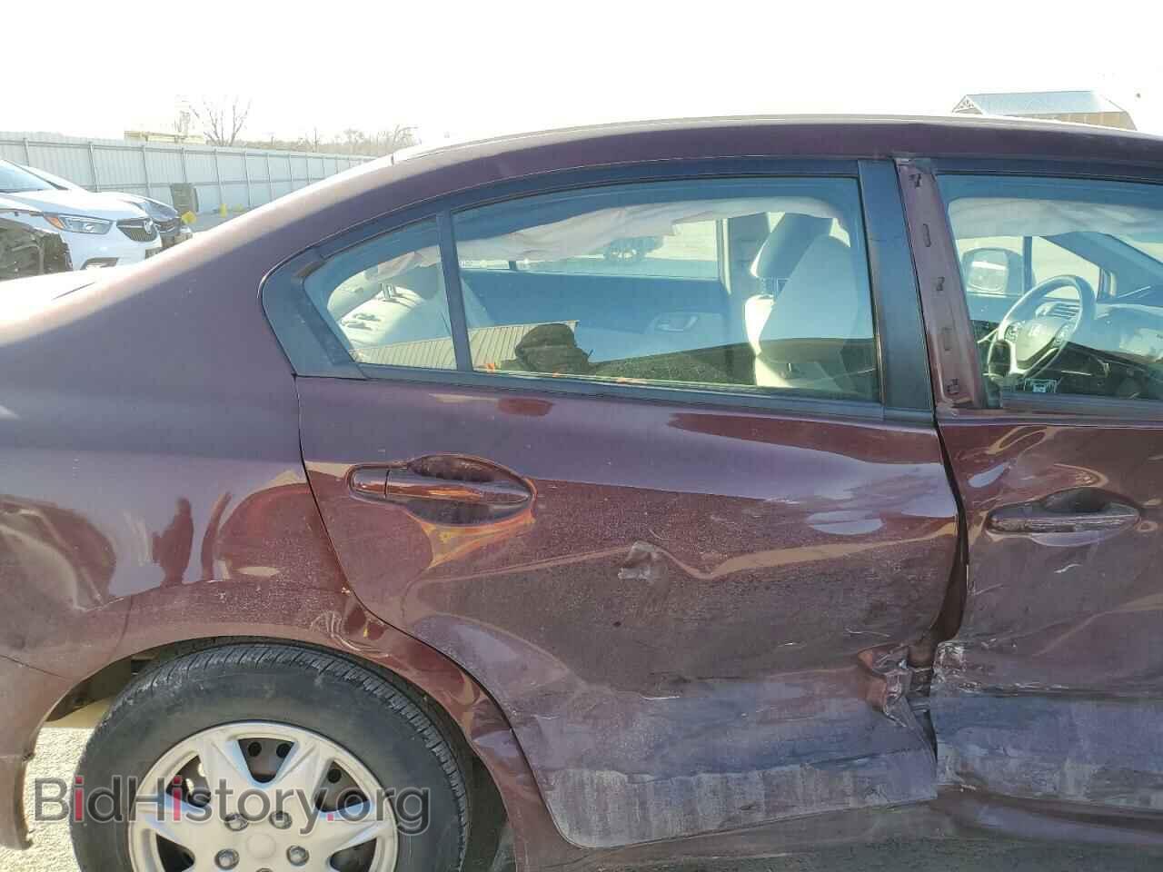 2012 HONDA CIVIC - VIN: JHMFB2F57CS003620 - Фото 10